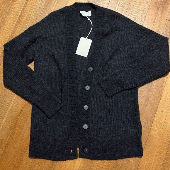 NWT Everlane The Oversized Alpaca Merino Wool Blend Cardigan - Picture 2 of 8